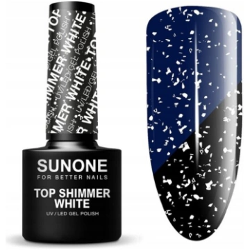 Gela laka - virskārta, Sunone Top Shimmer White, 5