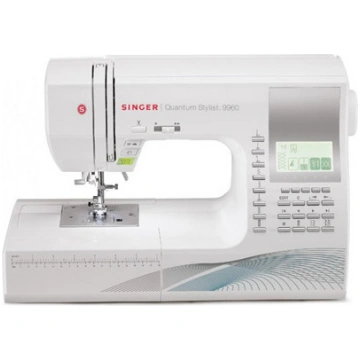 Singer 9960 Quantum Stylist sewing machine, white 