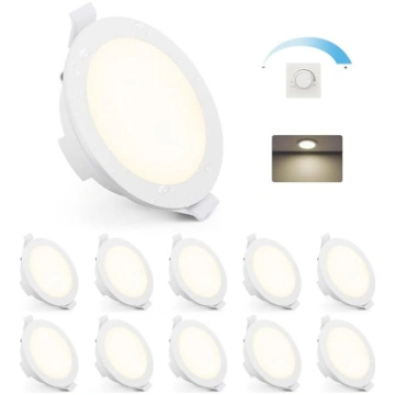 Gr4tec LED iegremdējami prožektori, 230 V, dimmēja