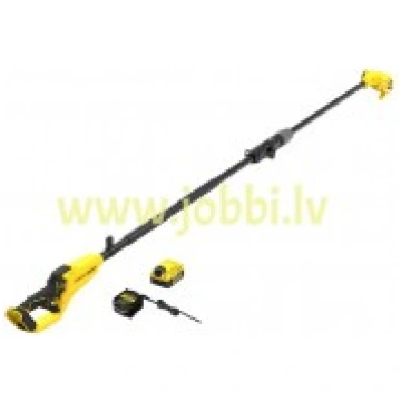 Akumulatora motorzāģis 20cm uz 3m strēles, 18V, 4A