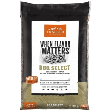 „Traeger Grills BBQ Select“ 100 % dabiskas koksnes