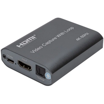 EXD Video Capture with Loop HDMI USB2.0, 4K 60Hz C