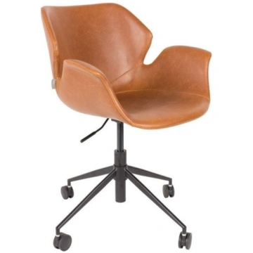Brūns biroja krēsls Zuiver Office Chair Nikki