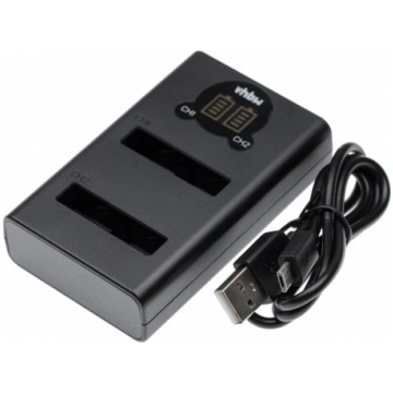Akumulatora lādētājs, VHBW, VHBW Dual USB-C LCD ch
