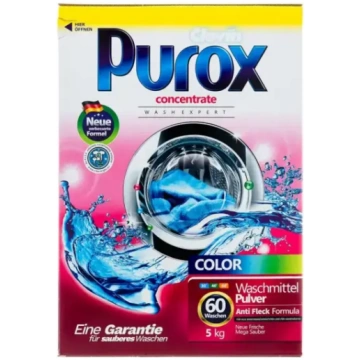 Veļas pulveris Purox color 5 kg