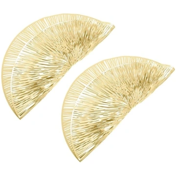 VICASKY Hollow Plastic Placemats, Heat Resistant T