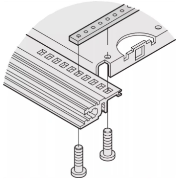 Montāžas sliede SCHROFF 41MP2 (modelis 30840033) —