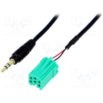Renault (Mini ISO - Jack) adapter AUX. 4CAR