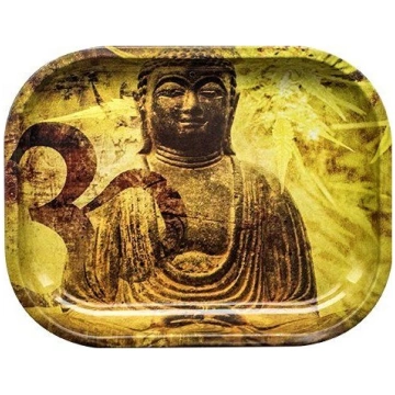 Vassoio Buddha Hemp Small 14x18cm Deep Garden