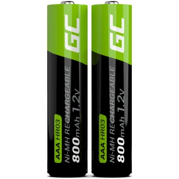 Uzlādējamās baterijas Green Cell GR08 HR03, AAA, 8