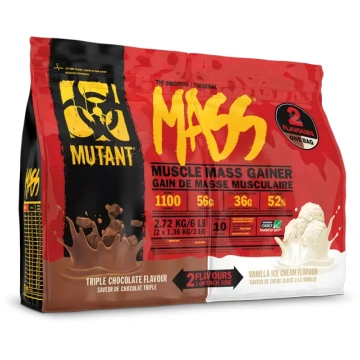 MUTANT MASS DUO 2720g Divu garšu
