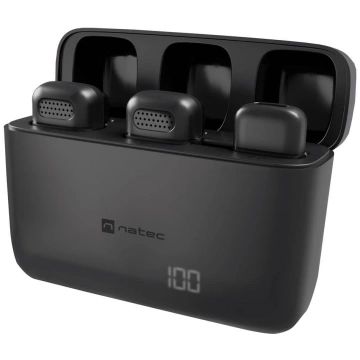Natec | Microphone | NMI-2253 | Hopper | Black | N