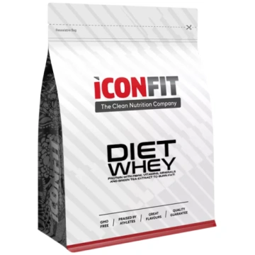 ICONFIT Diet Whey - Vanilla pulveris, 1000 g