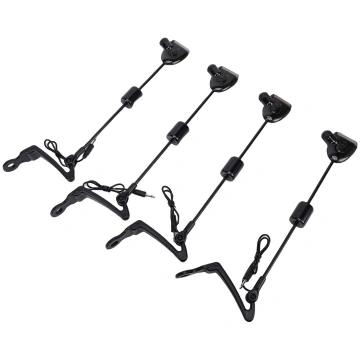 4 Pcs Fishing Bite Alarm Indicators Carp Fishing L