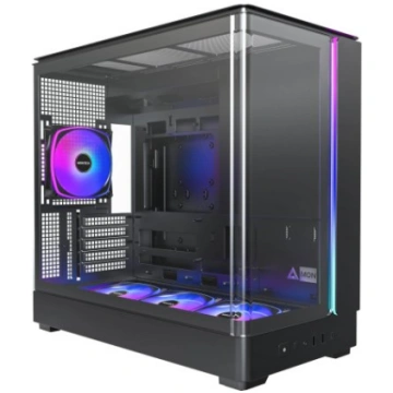 Case MONTECH micro ATX/Mini-ITX Black Midi Tower P