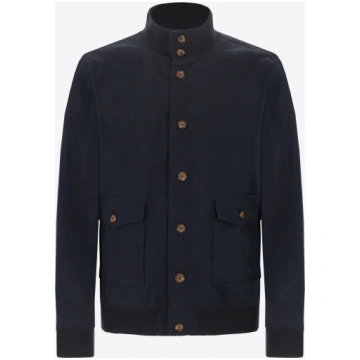 Bomber Jacket Herit In Technical Water-Repellent B