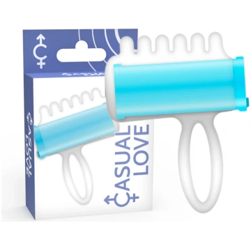 CASUAL LOVE - STIMOLATORE A DITA BLU