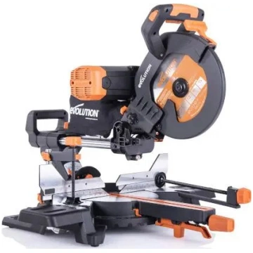 Leņķa zāģis Evolution EVO-R255SMS-DBP — modelis EV