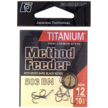 Āķi Robinson Titanium Method Feeder 503BN *10 10ga
