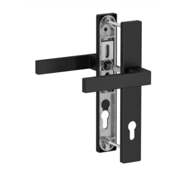 Durvju rokturis Dublin plastmasas durvim 92mm meln