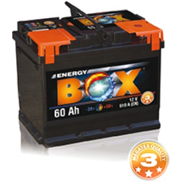 Akumulators Energy Box, 12 V, 60 Ah, 450 A