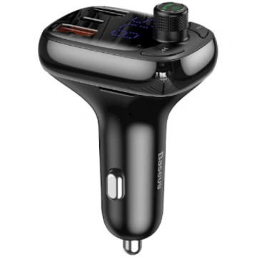 Baseus S-13 Auto Lādētājs FM / MP3 / Bluetooth