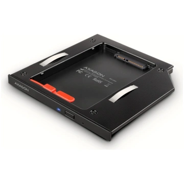 Axagon RSS-CD09 2.5 SSD/HDD caddy into DVD slot 9.