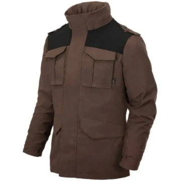 Helikon Covert M65 militārā jaka – Zemes brūnā/mel