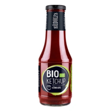 BIO tomātu kečups RŪDOLFS klasiskais 530g