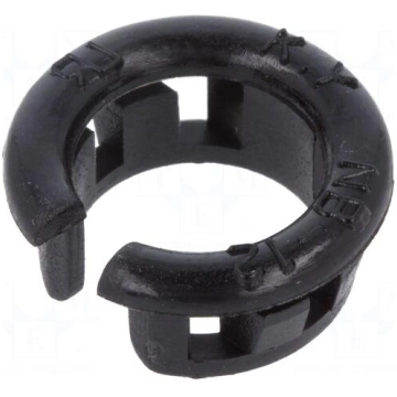 Grommet | polyamide | black | max.1.6mm FIX&FASTEN