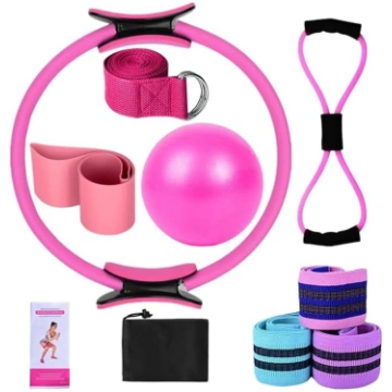 Pilates gredzenu komplekts, Pilates aprīkojums, vi