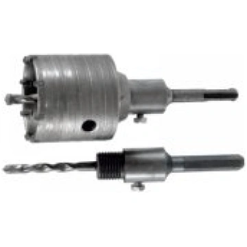 Dedra Dedra 80mm HM crown drill bit with SDS+ and 