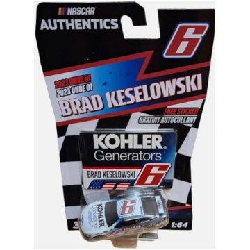 Matchbox Nascar Authentics Brad Keselowski 2023 1.