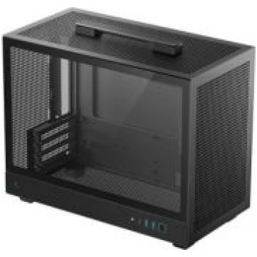 Deepcool Case | CH160 Plus | Black | Mini-ITX R-CH