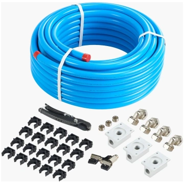 VEVOR 30,5 m x 19 mm HDPE-Alumīnija saspiestā gais