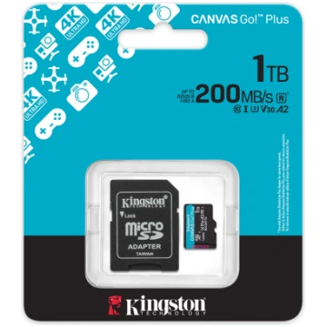 microSD atmiņas kartes, KINGSTON, Kingston Canvas 