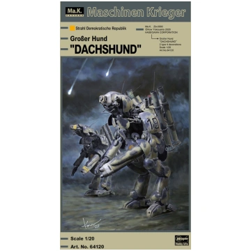 Grosser Hund "Dachshund" Hasegawa