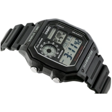 Vīriešu pulkstenis Casio Ae-1200wh-1avcf ar Led ap