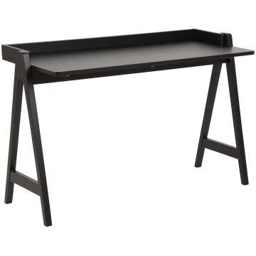 Desk MISO, 126x51xH80cm, black stained oak 5713941