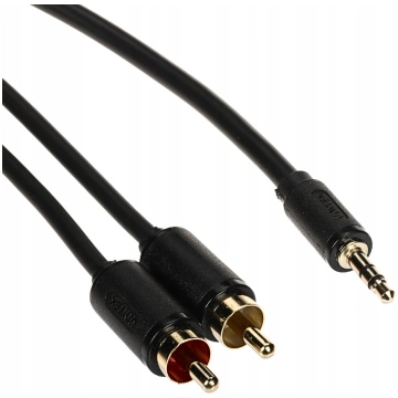 Unitek PRZEWOD C19025BK01 2amp;nbsp x CINCH / Jack
