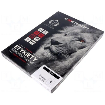 Label | self-adhesive | 105x74mm | Pcs: 100 EMERSO