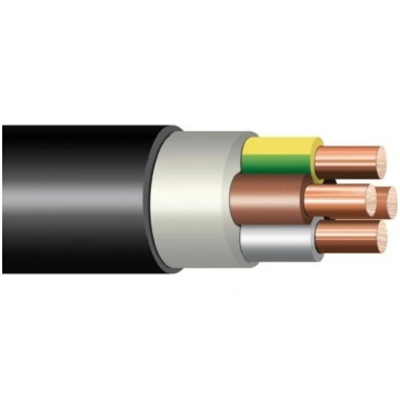 NKT kabelis CYKY 4x4mm² melns 0.45/0.75kV saiva, 1