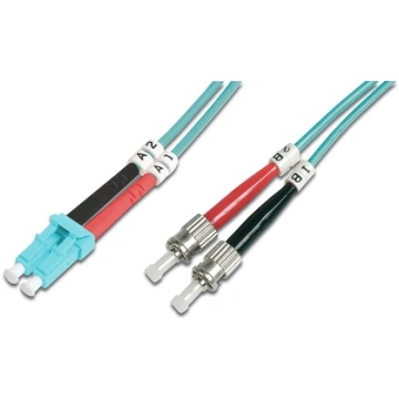 Digitus Fiber Optic Multimode Patch Cord, OM 3, LC