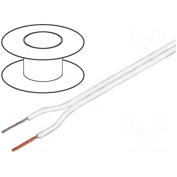 Wire: loudspeaker cable | 2x0,35mm2 | stranded | O