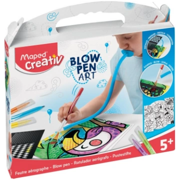 Pūšamo flomāsteru komplekts Maped Pop Art, vienpus