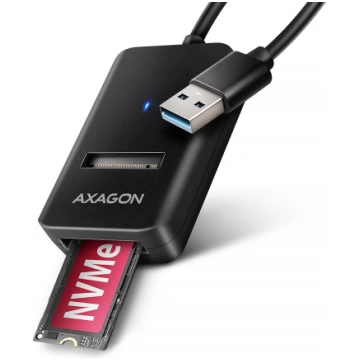 AXAGON ADM2-AM USB3.2 Gen 2 M.2 NVMe/SATA SSD 10Gb