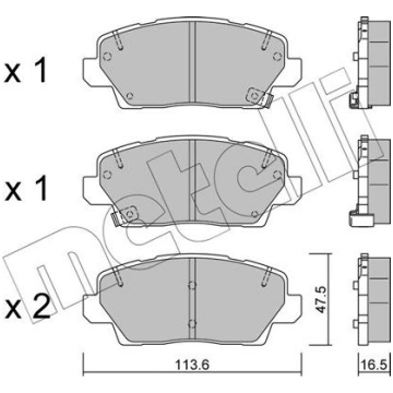 Metelli 22-1302-0