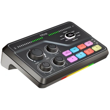 FIFINE AMPLIGAME SC8 Gaming USB Mixer, Black FFN_S