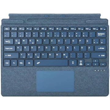 Vācu QWERTZ izkārtojuma tastatūra Microsoft Surfac