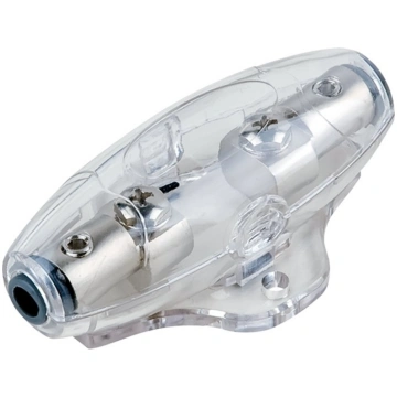 Mini ANL fuse holder (silver) 10 / 20 mm²